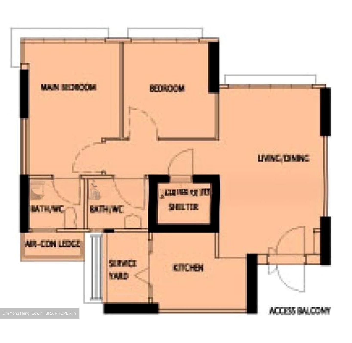 Blk 116B Tenteram Peak (Toa Payoh), HDB 3 Rooms #605488921